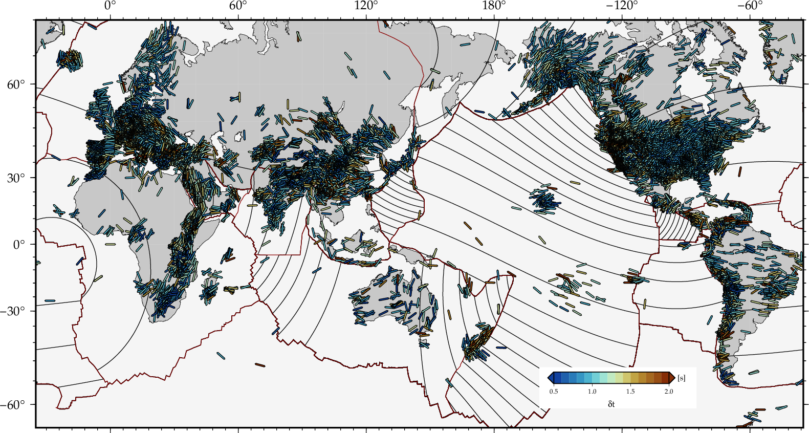 Thorsten Becker Chair In Geophysics Sks Splitting Compilation