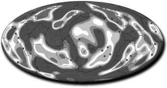 volatiles from radial anisotropy