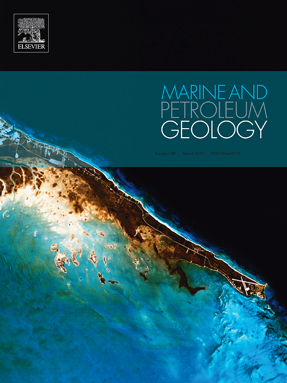 Marine and Petroleum Geology journal cover
